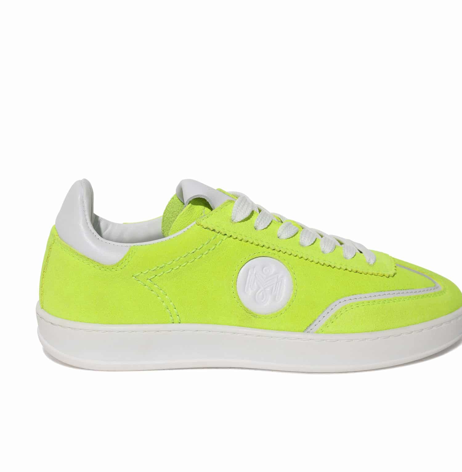 Shibuya Yellow Fluo in Suede